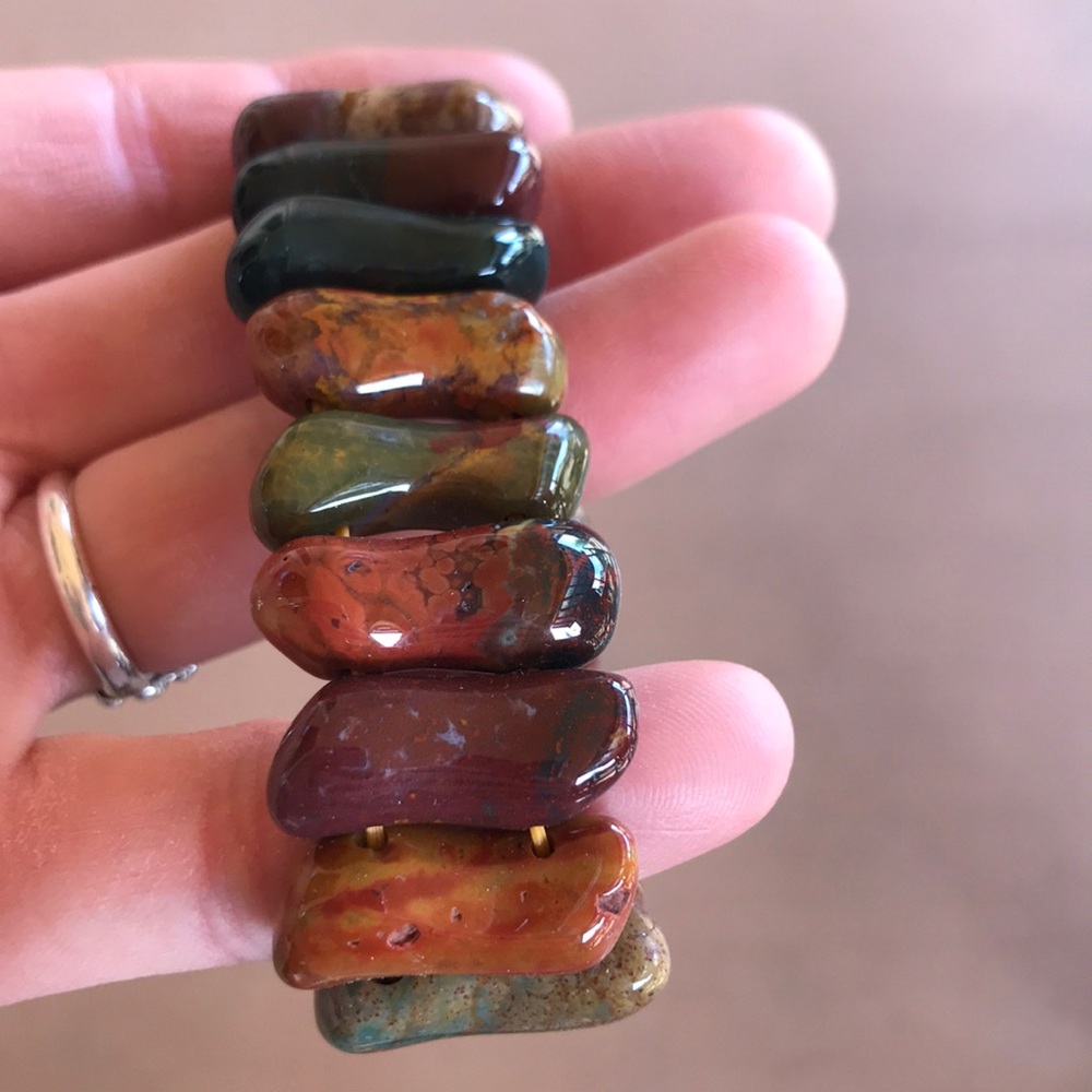 Multi-Color Stone Bracelet - Picture 5 of 5